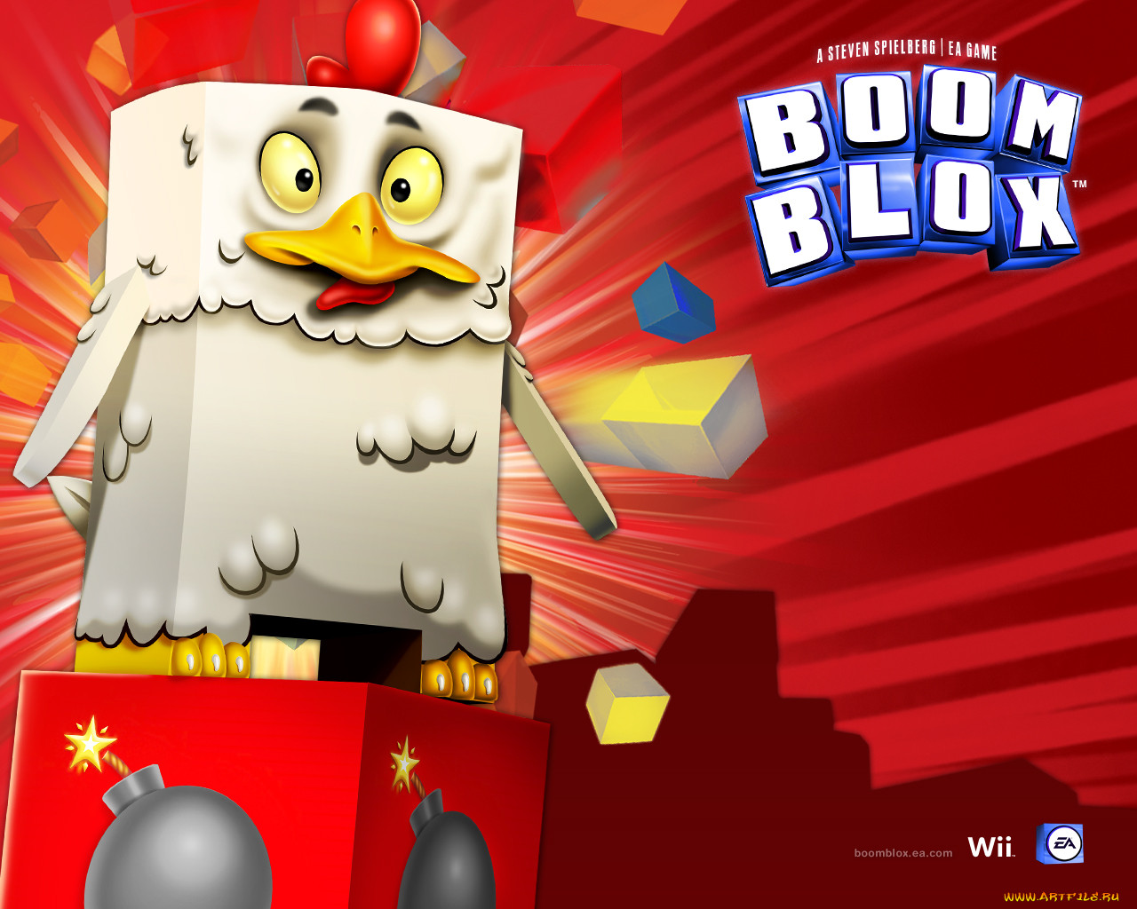 Обои Boom Blox Видео Игры Boom Blox, обои для рабочего стола, фотографии  boom, blox, видео, игры Обои для рабочего стола, скачать обои картинки  заставки на рабочий стол.